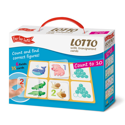 Lotto Game Count to 10 for Kids Age 3+