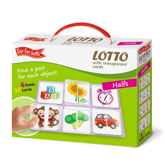 Halves Lotto Games for Kids